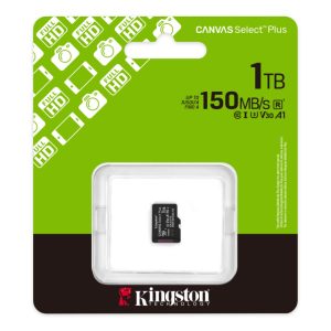Kingston Memorijska kartica U1 V10 SDXC 1TB Canvas Select Plus G3 150R A1 SDCS3/1TBSP - Slika 1