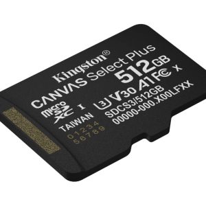 Kingston Memorijska kartica U3 V30 SDXC 512GB Canvas Select Plus G3 150R SDCS3/512GBSP - Slika 3