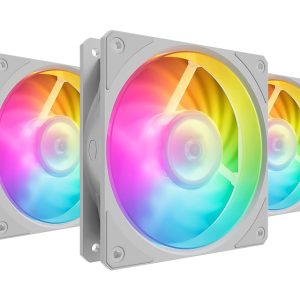 Cooler Master Mobius 120P ARGB White 3-pack kit ventilator (MFZ-M2DW-243P2-R1) - Slika 3