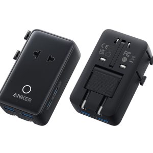 Anker Nano 20W putni zidni punjač 5-portova (2x USB-A, 2x USB-C, utičnica EU na US, UK, AU i EU), crni - Slika 4