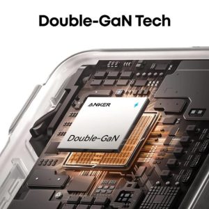 Anker Nano 70W GaN zidni brzi punjač, 3-porta (2x USB-C i 1x USB-A) crni - Slika 2