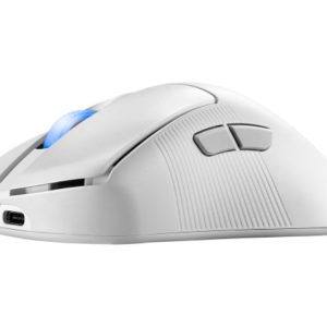 Asus P714 ROG KERIS II Wireless ACE Gaming Optical USB miš beli - Slika 2