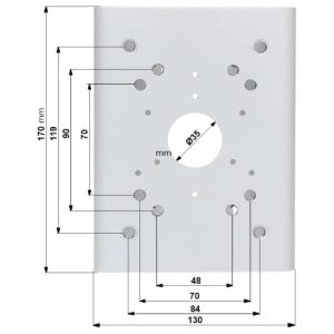 Dahua PFA150 stubni breket - Slika 1