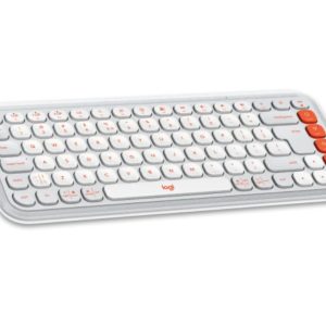 Logitech POP Icon Keys US tastatura bela - Slika 2