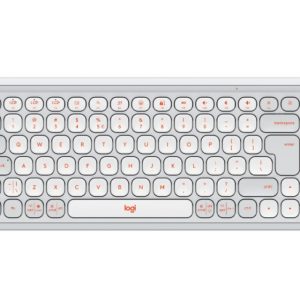 Logitech POP Icon Keys US tastatura bela - Slika 4