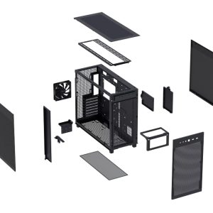 Asus PRIME AP303 MESH BLACK micro-ATX kućište crno - Slika 2