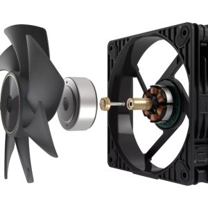 Asus PROART PF120 FAN PWM BLACK ventilator crni - Slika 1
