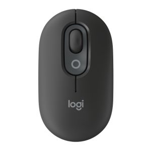 Logitech Pop Mouse with Emoji, graphite miš - Slika 3