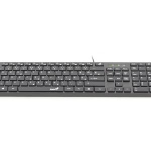 Genius SlimStar 126 USB YU crna tastatura - Slika 1