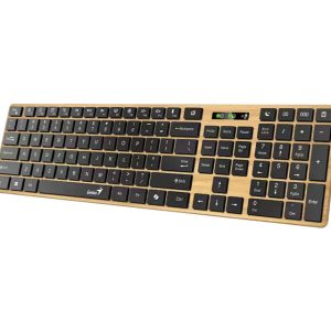 Genius SlimStar 7250BT, AI, Pine Wood US wireless tastatura - Slika 2
