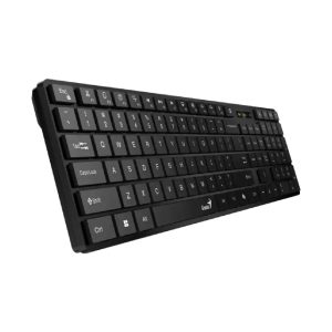 Genius SlimStar 7250BT, AI, crna US wireless tastatura - Slika 3