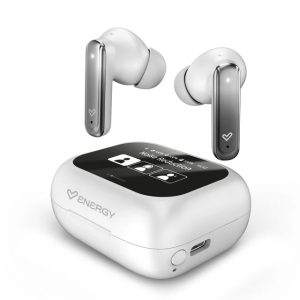 Energy Sistem Snow ScreenSound True Wireless slušalice bele (M45988) - Slika 2