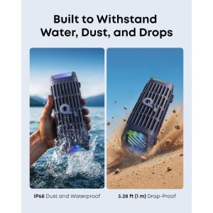 Anker Soundcore Boom 3i 50W prenosni bluetooth IP68 zvučnik plavi - Slika 5