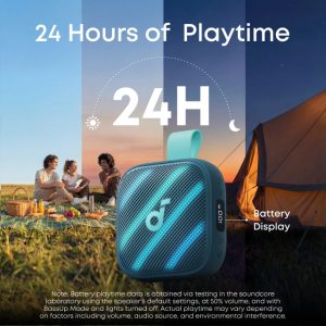 Anker Soundcore Boom Go 3i 15W prenosni bluetooth IP68 zvučnik plavi - Slika 2