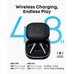 Anker Soundcore Liberty 5 TWS ANC BT bubice sa mikrofonom crne - Slika 2