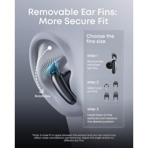 Anker Soundcore Liberty ANC BT bubice sa mikrofonom crne - Slika 4