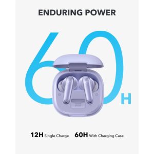 Anker Soundcore P40i TWS BT bubice sa mikrofonom ljubičaste - Slika 1