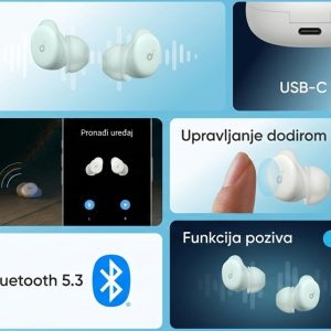 Anker Soundcore Sleep A30 Noise Masking BT bežične bubice bele - Slika 5