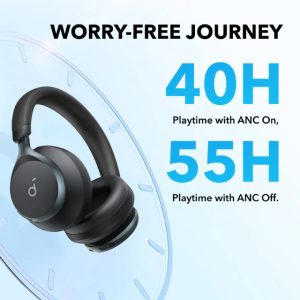 Anker Soundcore Space One ANC BT slušalice crne - Slika 5
