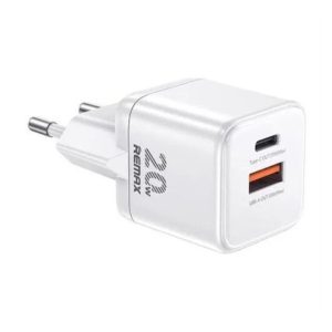 Remax Strujni Fast punjac Kings 1xUSB 3.0+1xTIP C 20W, CA-18, beli - Slika 1