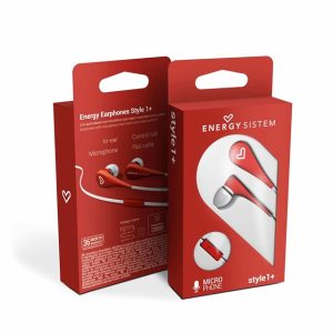 Energy Sistem Style 1+ Red slušalice sa mikrofonom crvene (M44600) - Slika 4