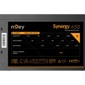 Njoy Synergy 650 650W napajanje BULK (PSAT1065A20CSCZ01B) - Slika 1
