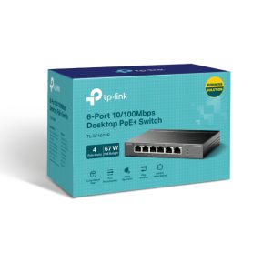 Tp-Link TL-SF1006P PoE switch 6 porta(4 poe+2) - Slika 1