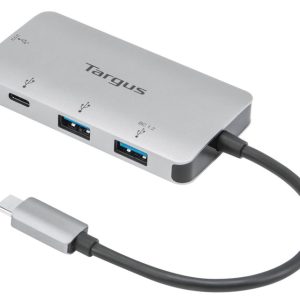 Targus USB tip C na 2port USB Tip C + 2port USB tip A ACH228EU - Slika 1
