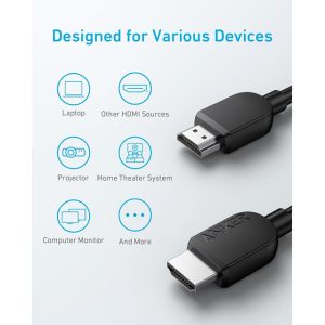 Anker Video kabl HDMI (M) - HDMI (M) 8K 1.8m crni - Slika 5
