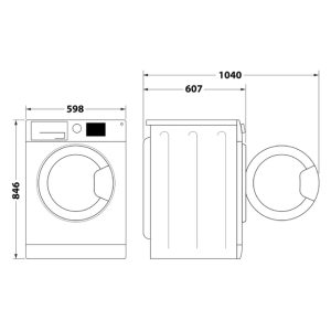 Whirlpool WP C8 WBS EE mašina za sušenje veša - toplotna pumpa - Slika 1