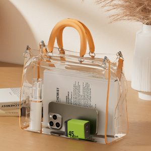 Wekome WP-U33 Super brzi Strujni GaN Punjač, 2-porta USB (2 x 3.1 tipC) 45W, žuti - Slika 3