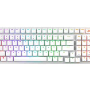 Asus X901 ROG Strix Scope II 96 Wireless Gaming tastatura bela - Slika 4