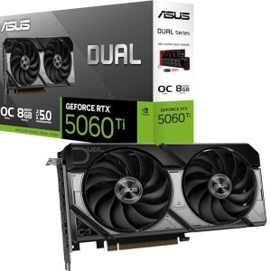 Asus Graficka karta ASUS DUAL-RTX5060TI-O8G NVD/8GB/GDDR7/128bit/crna - Slika 1