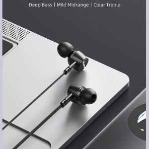 Awei Slušalice AWEI TC-7 Bubice USB-C w/microphone Crne - Slika 1