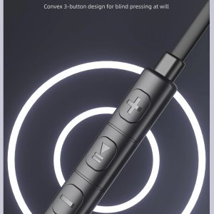 Awei Slušalice AWEI TC-7 Bubice USB-C w/microphone Crne - Slika 4