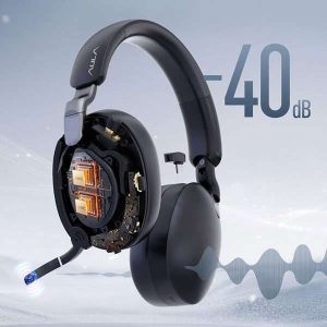 Aula Slusalice Aula A500 Wireless Black - Slika 2