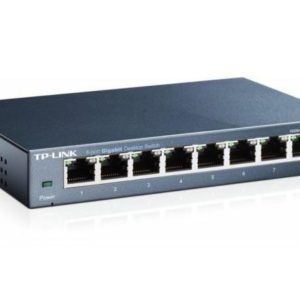 Tp-Link Switch TP-LINK TL-SG108 Gigabit/8x RJ45/10/100/1000Mbps/Desktop metalno kuciste - Slika 1
