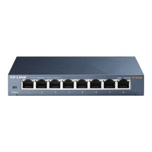 Tp-Link Switch TP-LINK TL-SG108 Gigabit/8x RJ45/10/100/1000Mbps/Desktop metalno kuciste - Slika 4