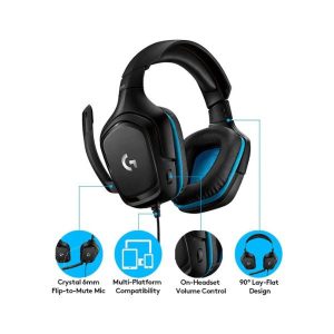 Logitech Slusalice sa mikrofonom Logitech G432 981-000770 - Slika 4