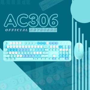 Aula Tastatura i mis Aula AC306 Blue combo, bezicna 2.4G - Slika 2