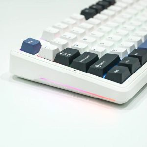 Aula Tastatura Aula F87 W/B mehanicka 2.4GHz/USB-C/BT5.0 - Slika 3