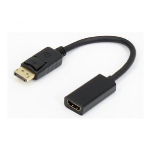 E-Green Adapter DisplayPort 1.4(M) - HDMI 2.0(F) kabl 20cm crni - Slika 2