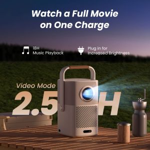 Yaber Projektor Yaber T2 Plus, Smart, 2.5h battery - Slika 3