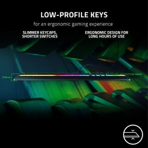 Razer Tastatura Razer Ornata V3 Black RZ03-04460100-R3M1 - Slika 2