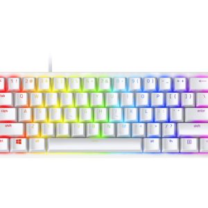 Razer Huntsman Mini Mercury Edition 60% Opto-Gaming Keyboard (Linear Red Switch) - Slika 2