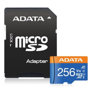 A-Data Premier Micro SD kartica 256GB + adapter UHS-I Class 10 AUSDX256GUICL10A1-RA1 - Slika 1