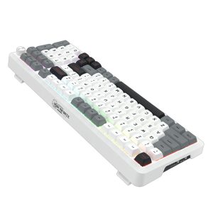 Redragon Bragi Pro K688 Wired/2.4G/BT Mechanical Keyboard White - Slika 4