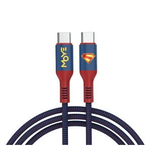 Moye WB Moye Superman USB-C to USB-C Charging Cable 01 1M - Slika 2