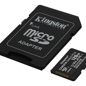 Kingston Memorijska kartica U1 V10 SDXC 128GB Canvas Select Plus G3 150R SDCS3/128GB + adapter - Slika 3