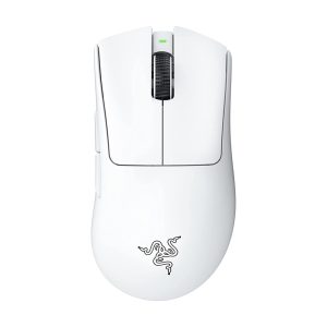 Razer DeathAdder V3 Pro - Ergonomic Wireless Gaming Mouse - EU - White edition - Slika 1